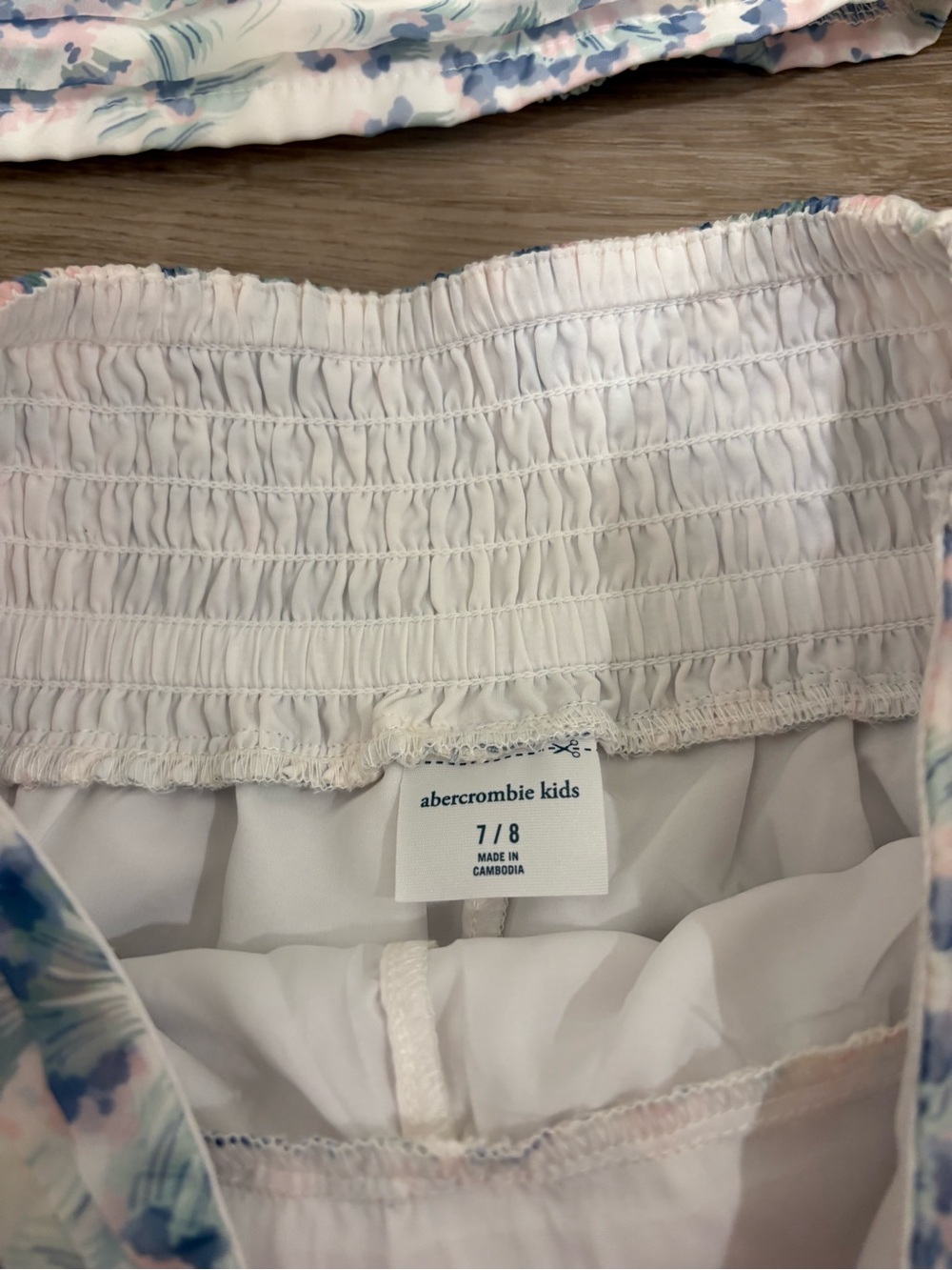 Abercrombie Kids Floral Skirt and Top Set Size 7/8 - Picture 2 of 5